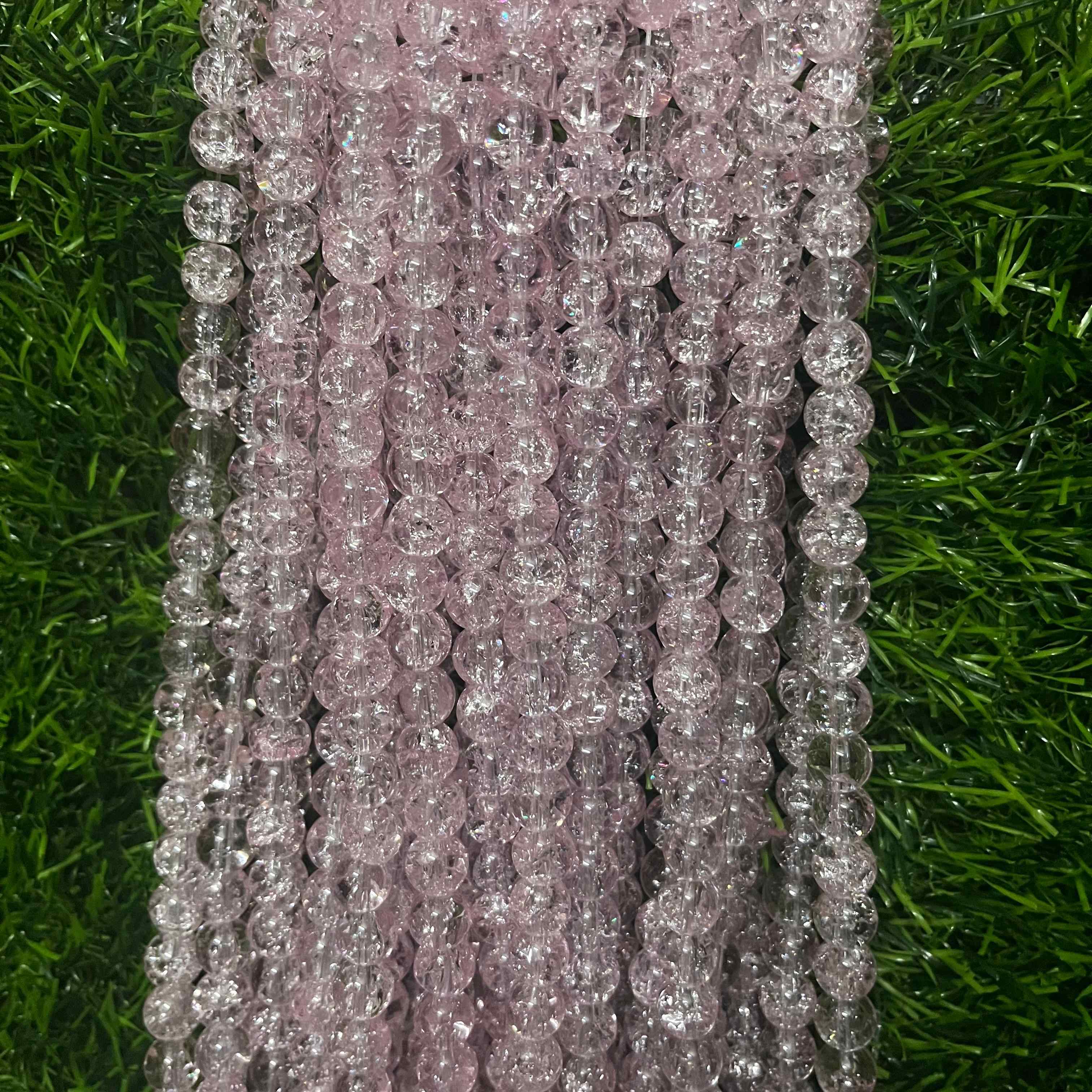 Matt & Crystal Beads 